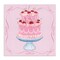 Stupell Industries Romantic Pink Cherry Cake Canvas, design by Grace Popp